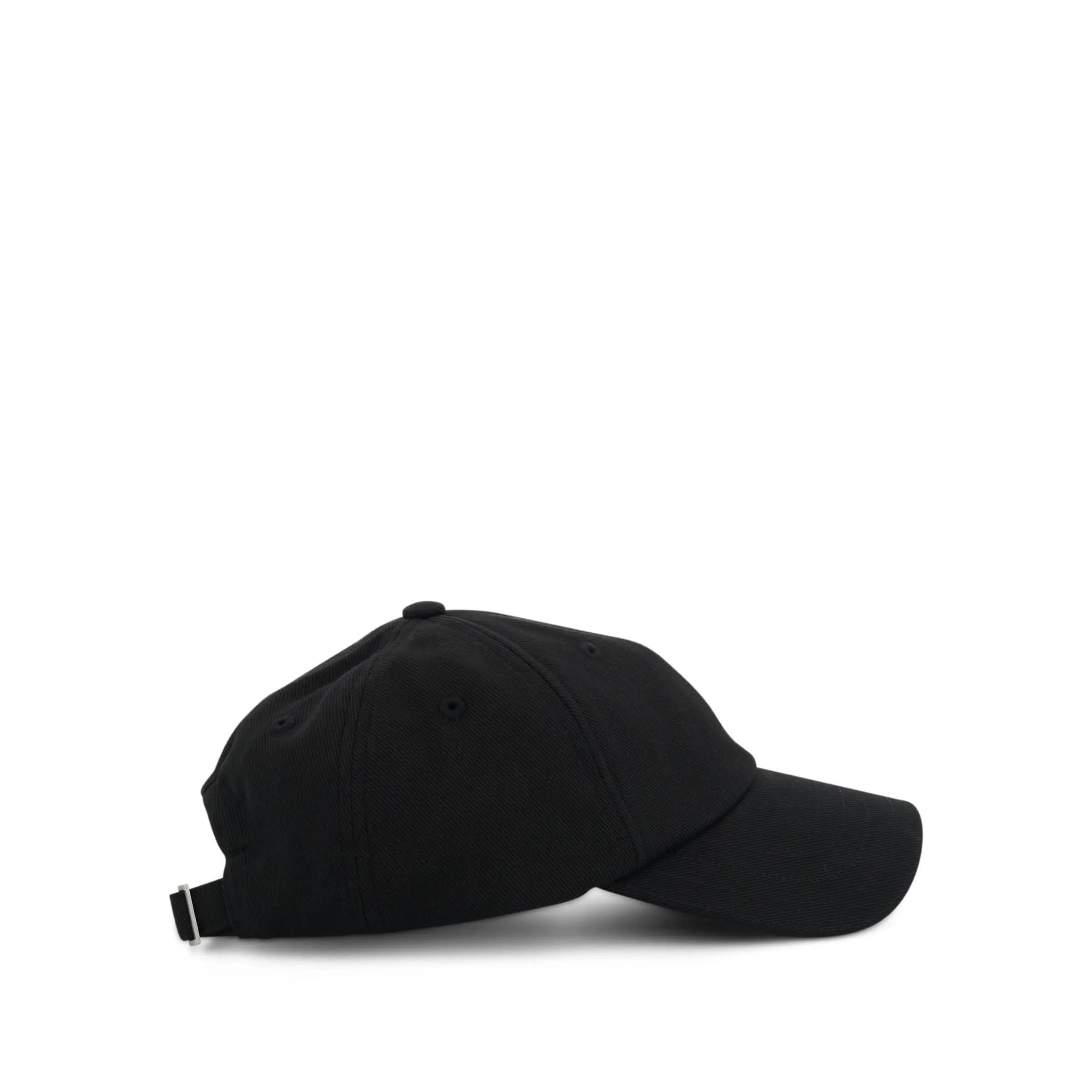 Jacquemus Signature Cap in Black