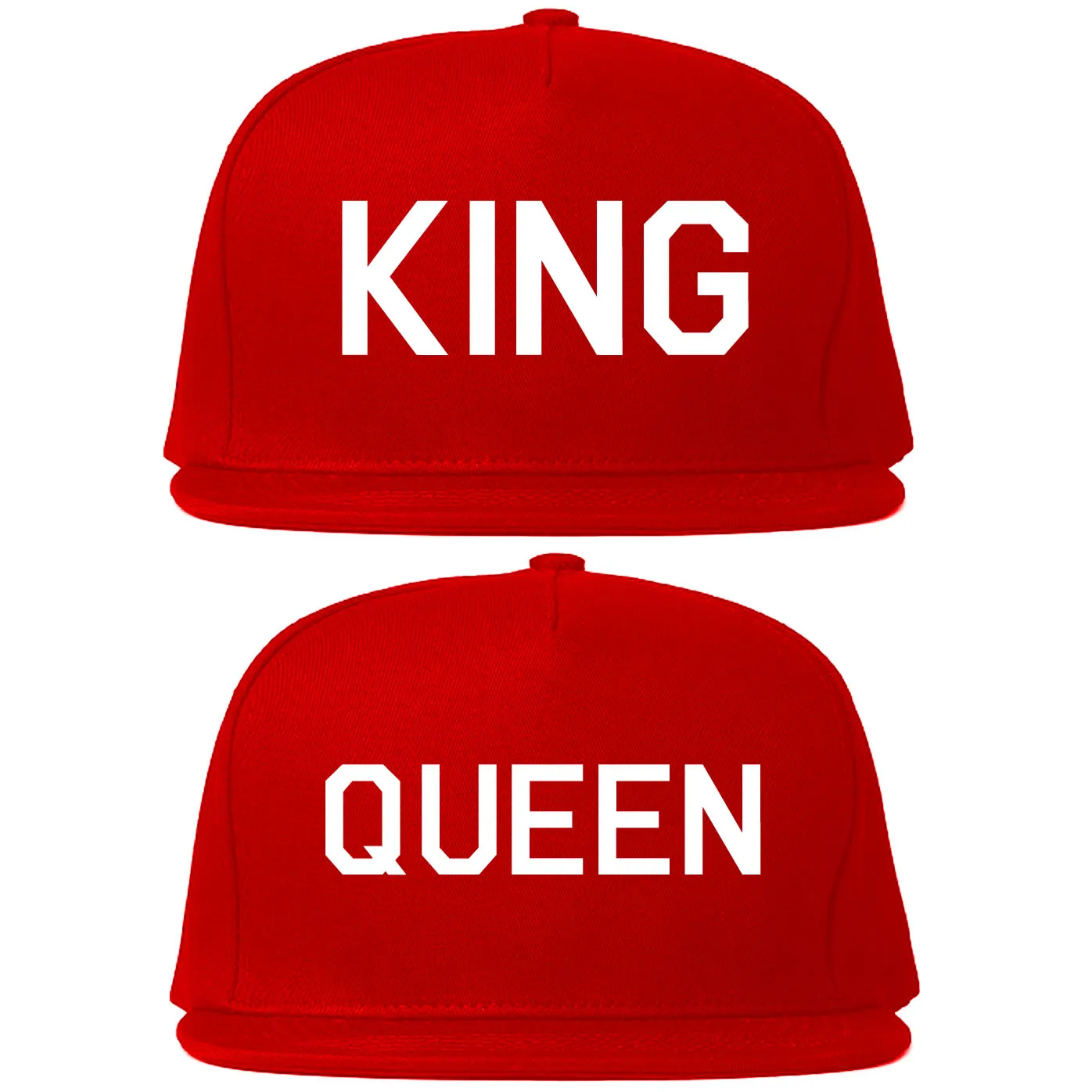 King And Queen Snapback Hats