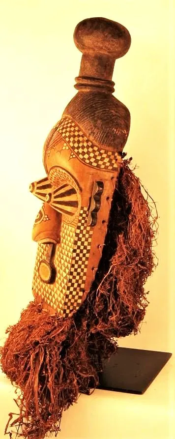 Kuba Isheene Mwalu Ceremonial Mask