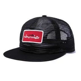 Lakai x Chocolate Petrol Mesh Snapback - Black