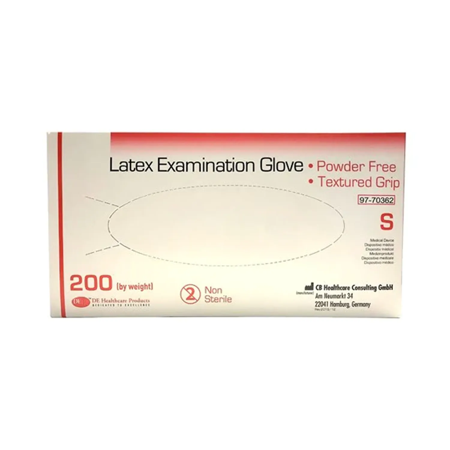 Latex Gloves - Small - Box of 200