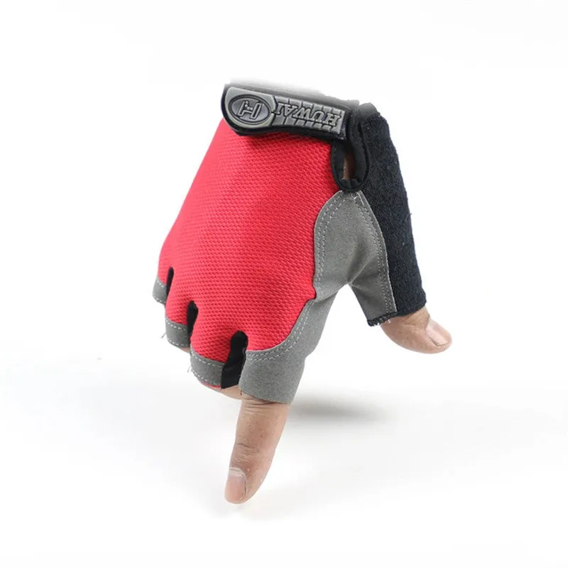 Men's/Women's Fingerless Gloves With Gel Padded Lycra