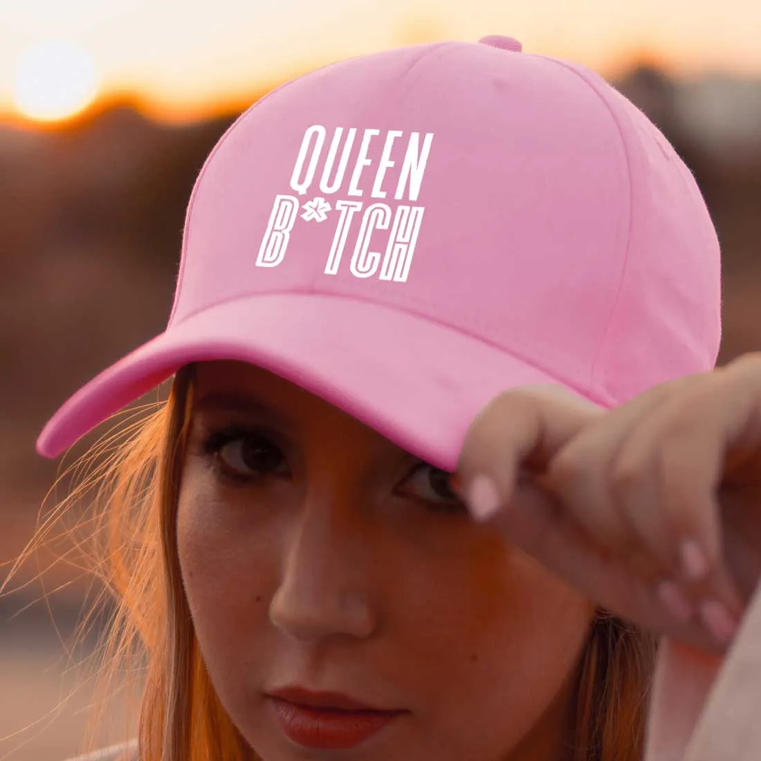 Pink Cap for Ladies Baseball Cap - Queen