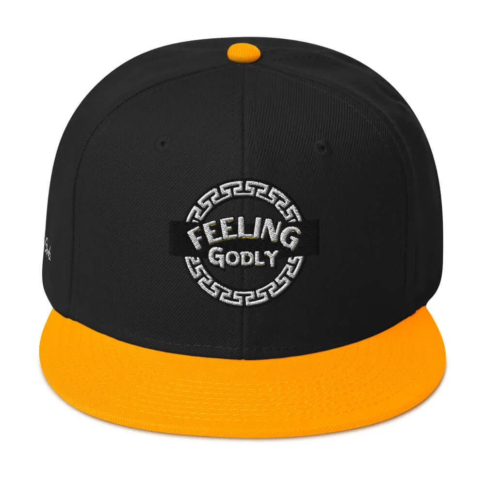 "Feeling Godly' Snapback Hat