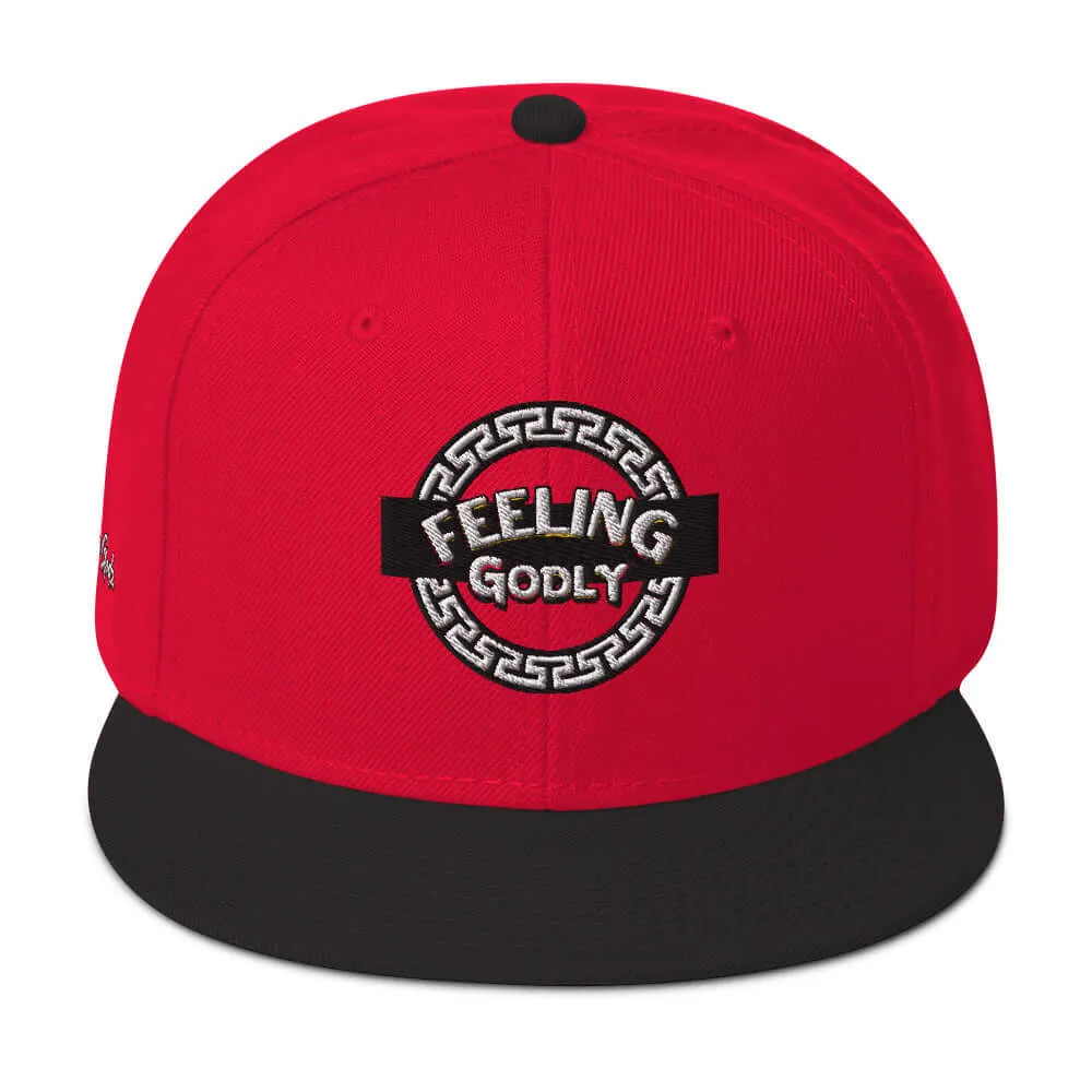 "Feeling Godly' Snapback Hat