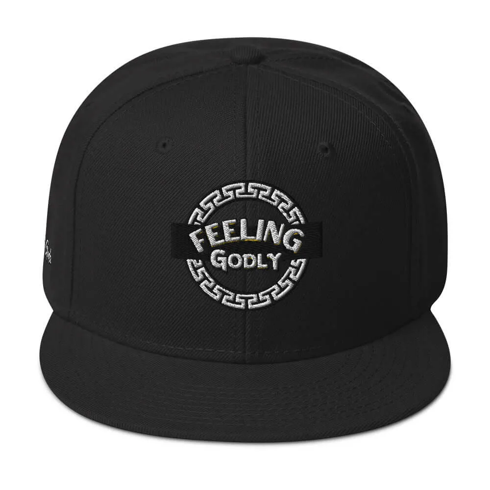 "Feeling Godly' Snapback Hat