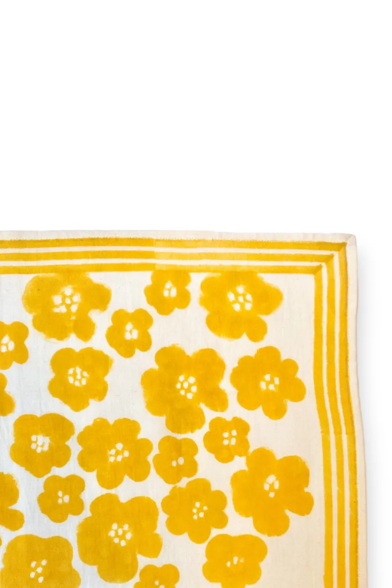 Scarf "Flora Bold" Citron - وشاح