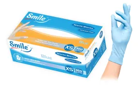 Smile Blue Gloves (Nitrile) 300 Count