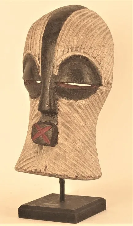 Songye Small White Female Mask