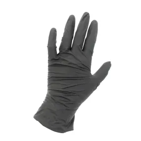 Tronex 9047 Nitrile Powder-Free Black Exam Glove