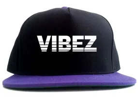 VIBEZ Racing Style 2 Tone Snapback Hat