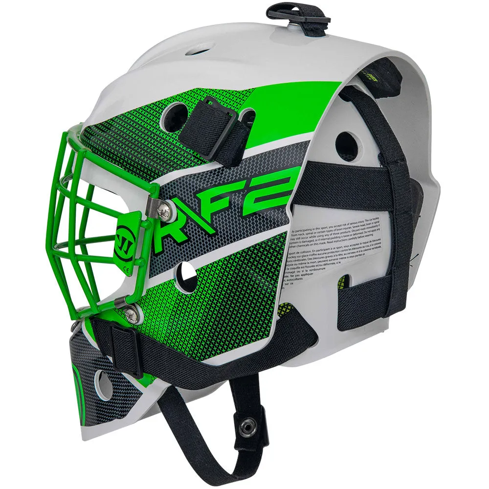 WARRIOR R/F2 E YOUTH GOALIE MASK