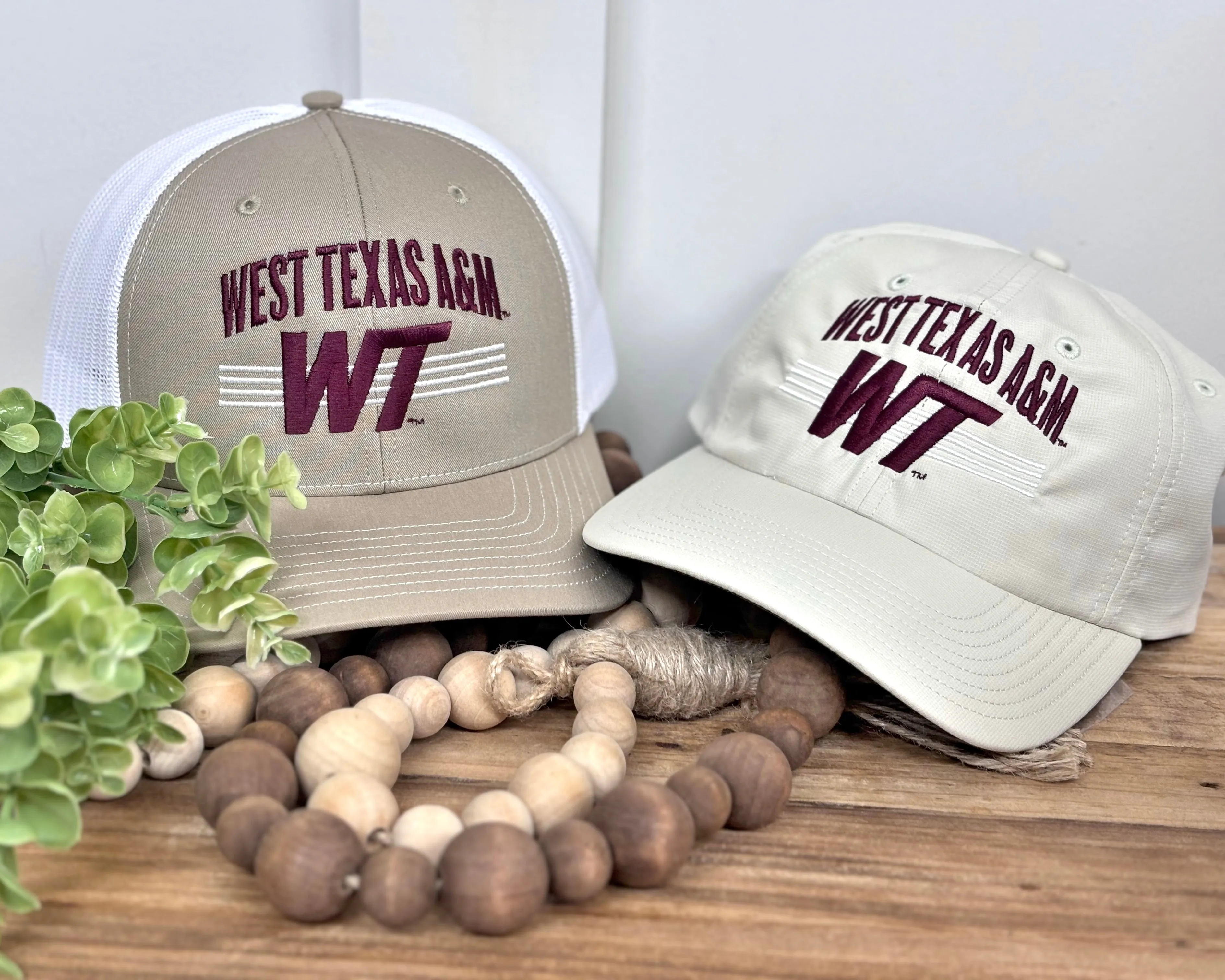 West Texas A&M Strike Embroidery Trucker Cap