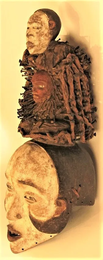 Yombe Mask with fetish